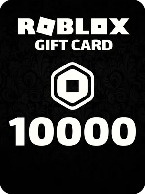 10000 Robux Gift Card
